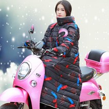 오토바이방한복 스즈끼복 낚시복 바이크자켓 오토바이겨울바지 에스셀러 오토바이우주복 CATWILO 도롱이방한 방한용품 기모, 플러스 사이즈 블랙 프린트