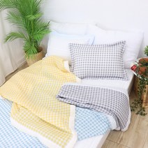 시어서커 쿨 여름홑이불 냉감 캠핑이불, B타입(이불), 그레이