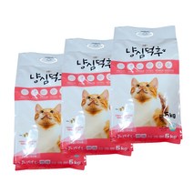 냥심덕후 고단백 고양이 사료 대용량, 15kg, (5kg 3개)