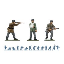 Airfix 빈티지 클래식 제2차 세계 대전 독일 낙하산 1:32 차 군인 플라스틱 모델 피규어 A02712V