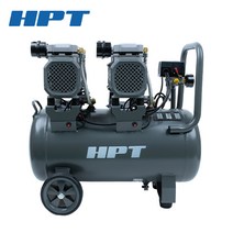 HPT 콤프레샤 HAC-140 5마력 40L 에어 저소음 컴프레셔 오일리스 콤프, 1개