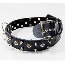 군견 대형견 와일드 징 가죽 개 목줄 35mm 사냥개목줄 소형, 레드