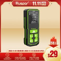 레이저거리측정기 huepar 100m 레이저 거리 측정기 전자 룰렛 lcd 디지털 레이저 거리 측정기 trena 메트로 측정 테이프 눈금자 테스트 도구