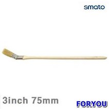 Foryou29205 스마토 앵글 꺾기붓 75mm 40mm 10개 붓 도장 수공구 조각끌