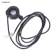 1Pc 전자 자전거 엄지 스로틀 Vinger Duim Gas Ebike Gaspedaal elektrische 스쿠터 Fiets Deel Kit 3 D