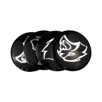 카라반 자동차 휠 센터 허브 캡 커버 스티커 4 개 닷지 여행 충전기 챌린저 듀랑고 램 1500 캐러밴 캘리버, 06 F