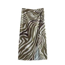 2022 같은 유럽과 미국 백합 여성복 신제품 동물무늬 날염 사롱 반신치마 8330235 069