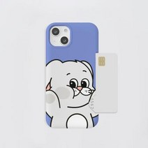 168cm(카드포켓) 볼따구 HB 버니 블루 (카드포켓) iPhoneX.XS, 1개