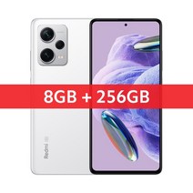 스마트폰 샤오미 레드미 노트 12 프로 플러스 5G 글로벌 버전 8GB 256GB 200M, 없음, Redmi Watch 3+White