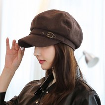 웨스트무브 헌팅캡 가을 겨울 여자모자 코듀로이 회오리 벨트 여성 팔각모 미크로직벨트팔각 (4컬러) - 주문시 색상이름 확인필수!!