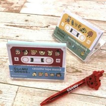 키티야 일본 수입 오사무굿즈 카세트 테이프 메모지, 선택:트래벌, 단품