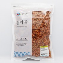 동해청정 수염새우 홍새우 국물용, 1개, 500g