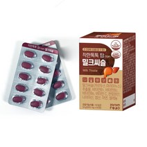 착한톡톡 밀크씨슬 900mg x 120정 4개월분, 밀크씨슬 900mg 120정(1박스)