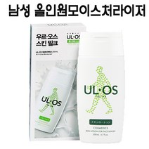 건강한 남자 피부를 위한 독보적 스킨케어 솔루션 우르 오스 올인원 모이스처라이저 스킨+로션 간편 산뜻 촉촉 보습 유수분 맬러스 조절 면도 세안 샤워후 남자 겨울철 피부관리 필수템, 200ml x 1