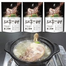 오리 통다리 곰탕 여름철 보양식 600g 8팩
