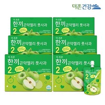 식회사 더존건강 한끼 곤약젤리 풋사과 150ml 10팩 6박스, 없음