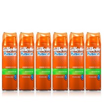 질레트 퓨전하이드라젤 센서티브스킨, 6개, 200ml