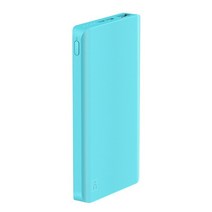 ZMI QB810 POWERPACK 10 K 가장 작고 가벼운 10000 MAH 배터리 팩 빠른 충전 휴대용 충전기 초소형 전원 은행, 파란