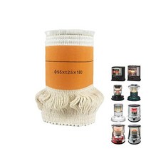 기름난로 석유곤로 캠핑 등유난로 로터리히터 석유히터 12pcs 굽기 스토브 코어 화상 방지 면화 라이트 코어 무연 실내 실외용 심지 오일 램프 코어, 1개