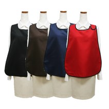 쿡셰프 벨크로 손님용 간이 앞치마 4종 택1, 네이비, 1개