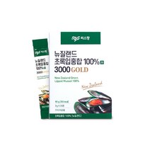씨스팡 뉴질랜드 초록입홍합 100%환 3000GOLD, 90g, 1개