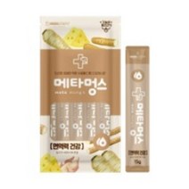 메타멍스 강아지 기능성 건강 츄르 5P, 40개, 닭고기+치즈+마+우엉