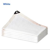 캐노피천막 방수천막원단 차광망 야외 햇빛 창고 HDPE UV 보호 그늘 메쉬 12 바늘 80 ~ 90% 비율 자동차 퍼, 04 White_13 2m X 7m