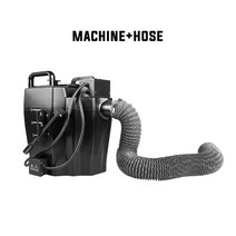 가정용 아이스크림 기계 소프트콘 젤라또 메이커 제조기 MOKA-3500w 드라이 아이스 머신 무대 효과 포그 결혼식 DJ 쇼용, [01] machine with hose, [01] EU plug