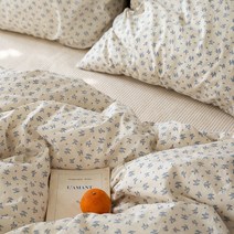 애니 80수 워싱면 침구세트 아이보리 SS/Q/K