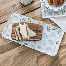 비스비바 리프 직사각 쟁반 (샌드위치)