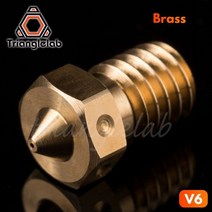 3d프린터 3d펜 3d프린터펜3D 프린터 용 Trianglelab 1PC 품질의 V6 노즐 v6 Hotend Extruder, 1PC 0.25MM 1.75
