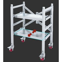 말비계 스케폴딩 이동식 간이작업대 틀비계 BT 공사, 135x120x60