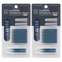 에고라운드 치간칫솔 4S I형 SSSS 24개