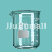 실험실 장형 눈금 유리 톨 비이커 300ml 과학수업 연구교재 연구교구 과학기자재 실험수업 연구실 실험교구, 1개