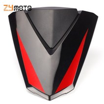 호환 오토바이시트 안장커버 YZF R3 R25 오토바이 필리온 뒷좌석 커버 카울 솔로 시트 리어 Yamaha 2015-2, 03 Black A