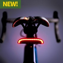 메이란 큐트아이 자전거 후미등 전동킥보드 라이트 레이저 방향지시등 점멸등, 블랙