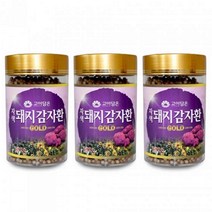 자색 돼지감자환 국내산 돼지감자 뚱딴지 뽕잎 환 3병