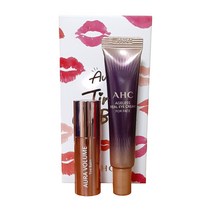 AHC 아우라 볼륨 틴트밤 카카오 한정 기획 세트 (아우라 볼륨 틴트밤 3.2g + 에이지리스 아이크림 12ml)