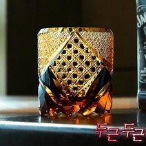 하이볼전용잔 위스키 안경 일본 키리코 스타일 핸드 컷 유리, 01 Black_01 201-300ml