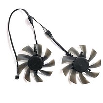 쿨러팬 냉각팬 2PCS FDC10H12S9-C FD7010H12S 4PIN 85MM R9 270X GPU 쿨러 사파이어 280X HD7870 HD7950 HD7850 HD6850, [01] FD7010H12S