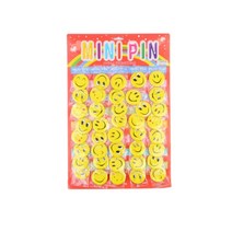 스마일뺏지 뱃지 브로치 와펜 핀 버튼 배지 악세사리 가방 어린이옷 포인트 네임스티커 에나멜