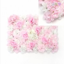 굿마켓 조화 꽃벽 60X40CM 조화벽장식 조화포토존
