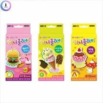 기타 f09 아모스 미니클레이 6색, 아이스크림만들기