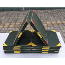 체조매트 체육관바닥매트 높이뛰기 에어매트 낙법 착지 뜀틀 매트, 실리콘 2mx1mx5cm