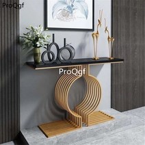 Prodgf 크리에이티브 재미있는 코너 콘솔 테이블 사이드 보드 1 세트, 02 2