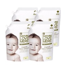 네이쳐러브메레 오리지널 유아 섬유유연제 허브가든향 리필, 4개, 1300ml