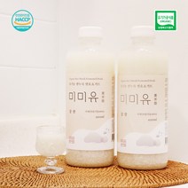 유기농 쌀누룩요거트 미미유 찹쌀 1000ml, 2병