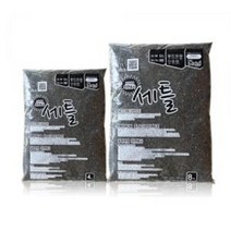 세틀 프리미엄 자연흑사 4kg 8kg (수초용흑사 3~5mm)