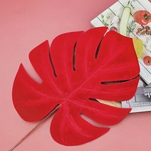 몬스테라 야자수잎 인테리어 거실조화 세트