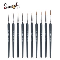 SeamiArt-손 수채화 스크립트 라이너 후크 선 그리기 페인트 브러시 그림 펜 용품, [01] NO 0